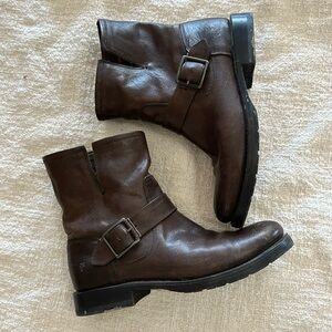 Frye Short Engineer Boots